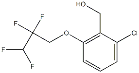 [2-chloro-6-(2,2,3,3-tetrafluoropropoxy)phenyl]methanol Struktur