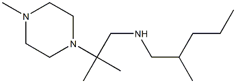 [2-methyl-2-(4-methylpiperazin-1-yl)propyl](2-methylpentyl)amine Struktur