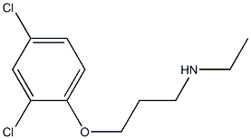 [3-(2,4-dichlorophenoxy)propyl](ethyl)amine Struktur