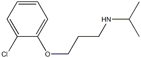 [3-(2-chlorophenoxy)propyl](propan-2-yl)amine Struktur