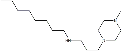 [3-(4-methylpiperazin-1-yl)propyl](octyl)amine Struktur