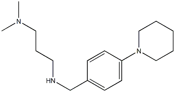 [3-(dimethylamino)propyl]({[4-(piperidin-1-yl)phenyl]methyl})amine Struktur