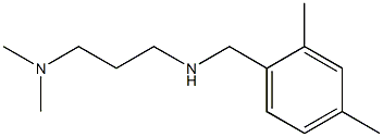 [3-(dimethylamino)propyl][(2,4-dimethylphenyl)methyl]amine Struktur