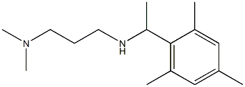 [3-(dimethylamino)propyl][1-(2,4,6-trimethylphenyl)ethyl]amine Struktur