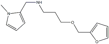 [3-(furan-2-ylmethoxy)propyl][(1-methyl-1H-pyrrol-2-yl)methyl]amine Struktur