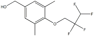 [3,5-dimethyl-4-(2,2,3,3-tetrafluoropropoxy)phenyl]methanol Struktur