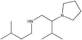 [3-methyl-2-(pyrrolidin-1-yl)butyl](3-methylbutyl)amine Struktur