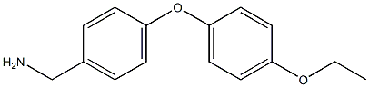 [4-(4-ethoxyphenoxy)phenyl]methanamine Struktur