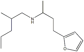 [4-(furan-2-yl)butan-2-yl](2-methylpentyl)amine Struktur