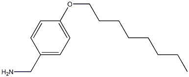 [4-(octyloxy)phenyl]methanamine Struktur