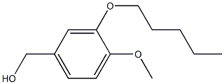 [4-methoxy-3-(pentyloxy)phenyl]methanol Struktur