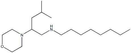 [4-methyl-2-(morpholin-4-yl)pentyl](octyl)amine Struktur