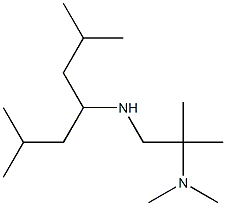 {1-[(2,6-dimethylheptan-4-yl)amino]-2-methylpropan-2-yl}dimethylamine Struktur