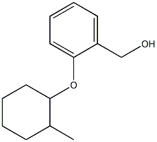 {2-[(2-methylcyclohexyl)oxy]phenyl}methanol Struktur