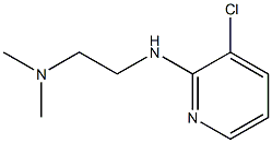 {2-[(3-chloropyridin-2-yl)amino]ethyl}dimethylamine Struktur