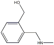 {2-[(methylamino)methyl]phenyl}methanol Struktur