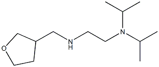 {2-[bis(propan-2-yl)amino]ethyl}(oxolan-3-ylmethyl)amine Struktur