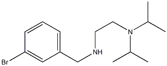 {2-[bis(propan-2-yl)amino]ethyl}[(3-bromophenyl)methyl]amine Struktur