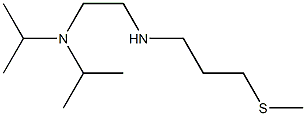 {2-[bis(propan-2-yl)amino]ethyl}[3-(methylsulfanyl)propyl]amine Struktur