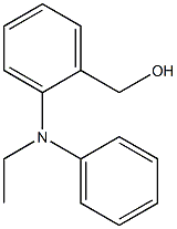 {2-[ethyl(phenyl)amino]phenyl}methanol Struktur