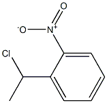 1-(1-chloroethyl)-2-nitrobenzene Struktur