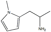 1-(1-methyl-1H-pyrrol-2-yl)propan-2-amine Struktur