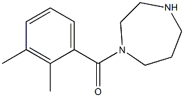 1-(2,3-dimethylbenzoyl)-1,4-diazepane Struktur