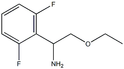 1-(2,6-difluorophenyl)-2-ethoxyethanamine Struktur