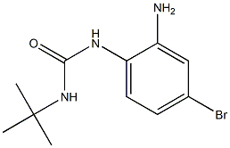 1-(2-amino-4-bromophenyl)-3-tert-butylurea Struktur