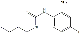 1-(2-amino-4-fluorophenyl)-3-butylurea Struktur