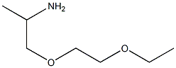 1-(2-aminopropoxy)-2-ethoxyethane Struktur