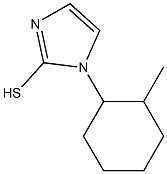 1-(2-methylcyclohexyl)-1H-imidazole-2-thiol Struktur