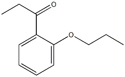 1-(2-propoxyphenyl)propan-1-one Struktur