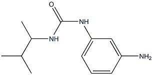 1-(3-aminophenyl)-3-(3-methylbutan-2-yl)urea Struktur