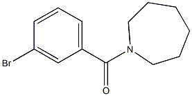 1-(3-bromobenzoyl)azepane Struktur