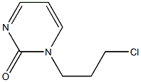 1-(3-chloropropyl)pyrimidin-2(1H)-one Struktur