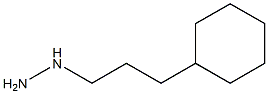 1-(3-cyclohexylpropyl)hydrazine Struktur