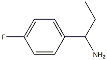 1-(4-fluorophenyl)propan-1-amine Struktur