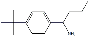 1-(4-tert-butylphenyl)butan-1-amine Struktur