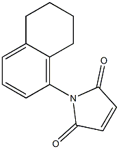 1-(5,6,7,8-tetrahydronaphthalen-1-yl)-2,5-dihydro-1H-pyrrole-2,5-dione Struktur