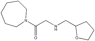 1-(azepan-1-yl)-2-[(oxolan-2-ylmethyl)amino]ethan-1-one Struktur