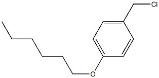 1-(chloromethyl)-4-(hexyloxy)benzene Struktur