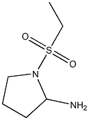 1-(ethanesulfonyl)pyrrolidin-2-amine Struktur