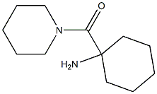 1-(piperidin-1-ylcarbonyl)cyclohexanamine Struktur