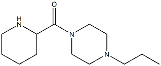 1-(piperidin-2-ylcarbonyl)-4-propylpiperazine Struktur