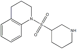 1-(piperidin-3-ylsulfonyl)-1,2,3,4-tetrahydroquinoline Struktur