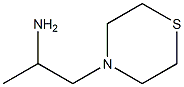 1-(thiomorpholin-4-yl)propan-2-amine Struktur