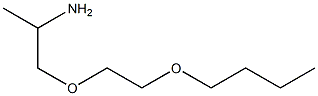 1-[2-(2-aminopropoxy)ethoxy]butane Struktur