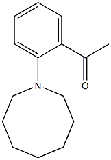 1-[2-(azocan-1-yl)phenyl]ethan-1-one Struktur