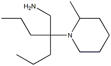 1-[4-(aminomethyl)heptan-4-yl]-2-methylpiperidine Struktur